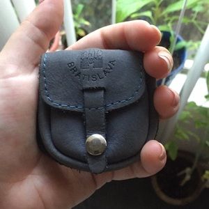 Beautiful leather coin purse